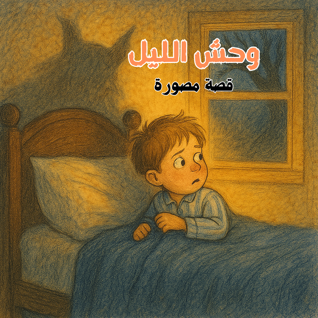 وحش الليل - قصة مصورة من مجموعة قصص ما قبل النوم