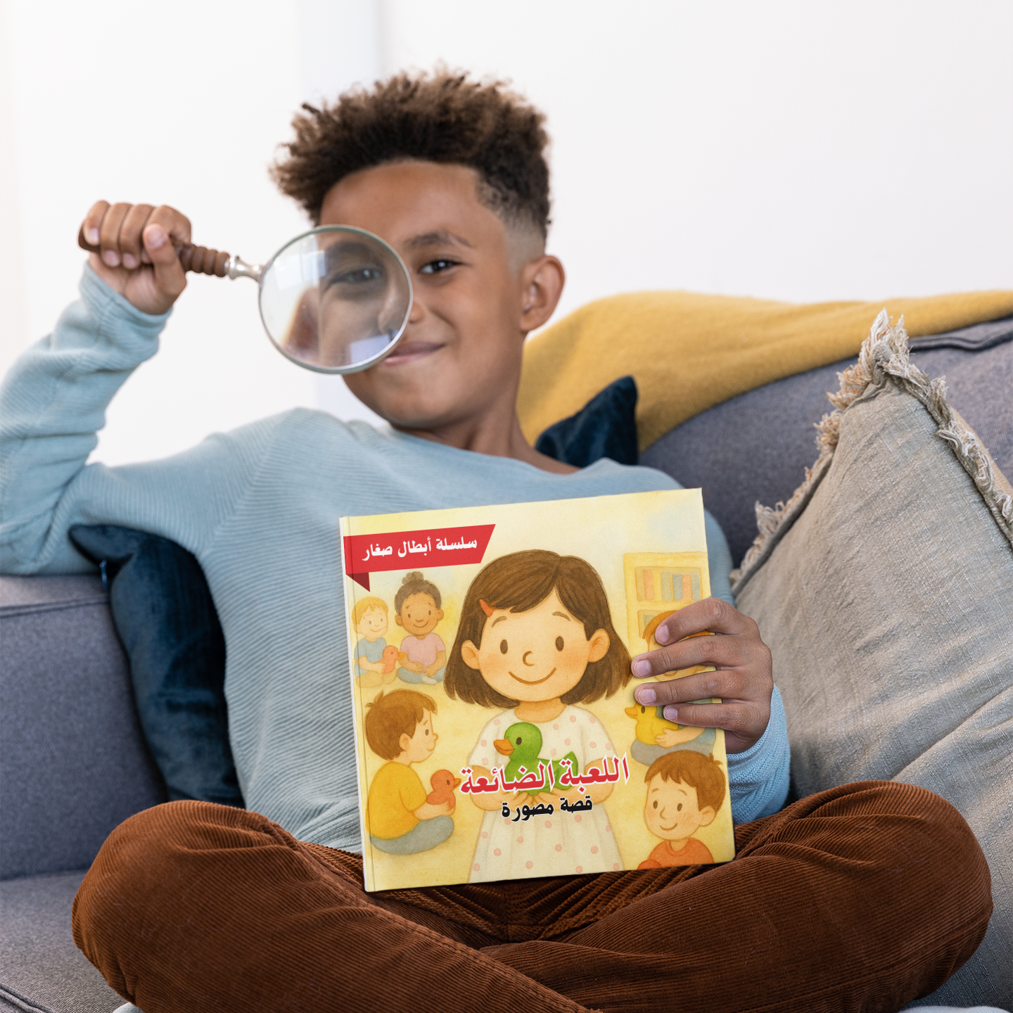 اللعبة الضائعة - قصة مصورة من سلسلة أبطال صغار