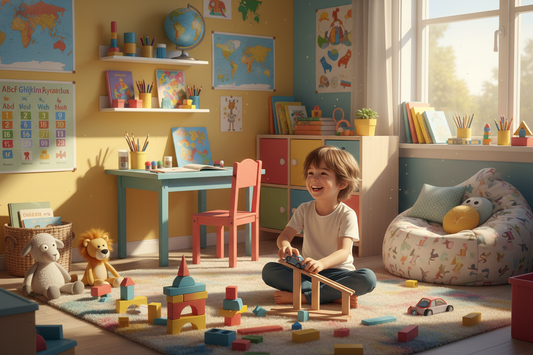 تنظيم غرفة ألعاب الطفل بأنشطة تعليمية يومية: دليل متكامل للأمهات والآباء