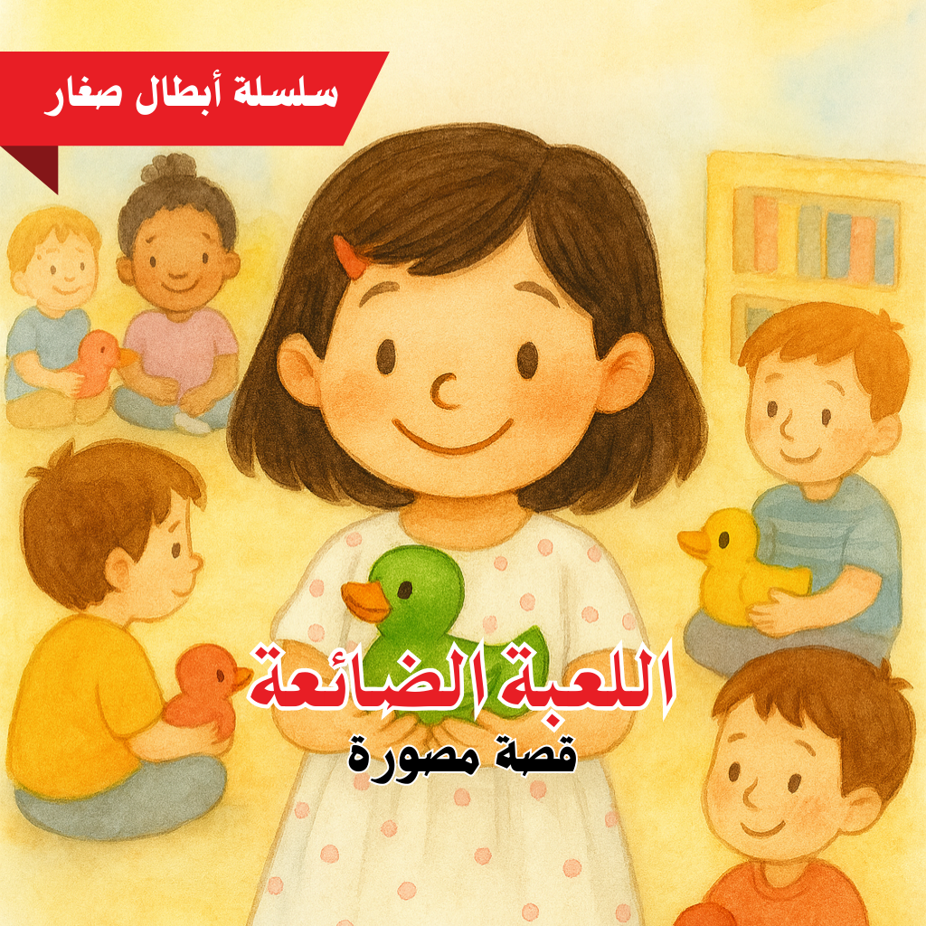 اللعبة الضائعة - قصة مصورة من سلسلة أبطال صغار