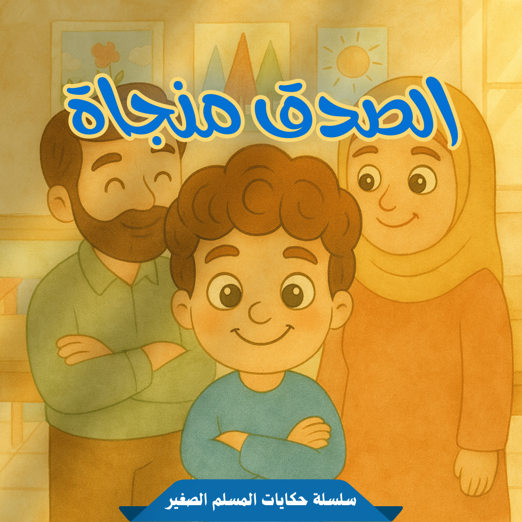 الصدق منجاة - قصة مصورة من سلسلة حكايات المسلم الصغير