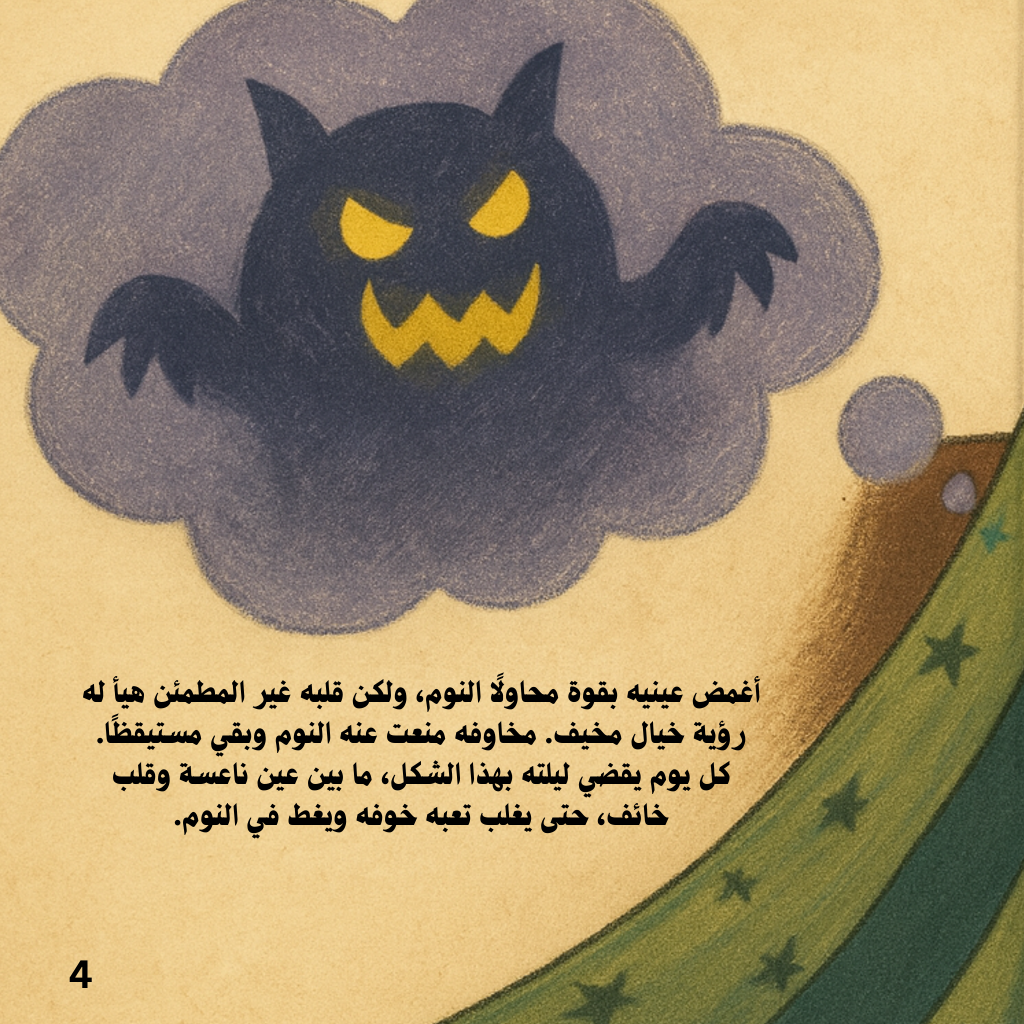 دعاء قبل النوم - قصة تربوية من سلسلة حكايات المسلم الصغير