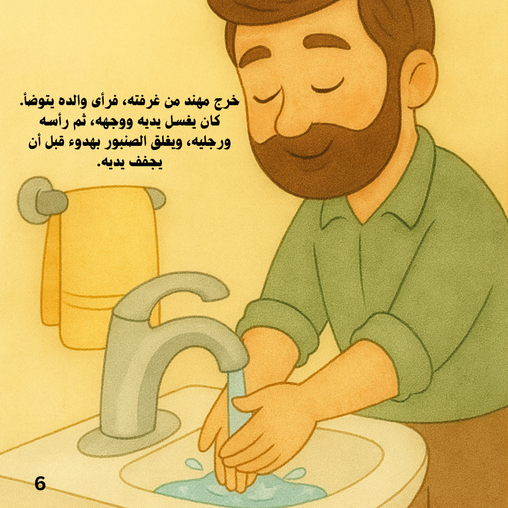 لا تُسرف في الماء – قصة تربوية هادفة من سلسلة حكايات المسلم الصغير