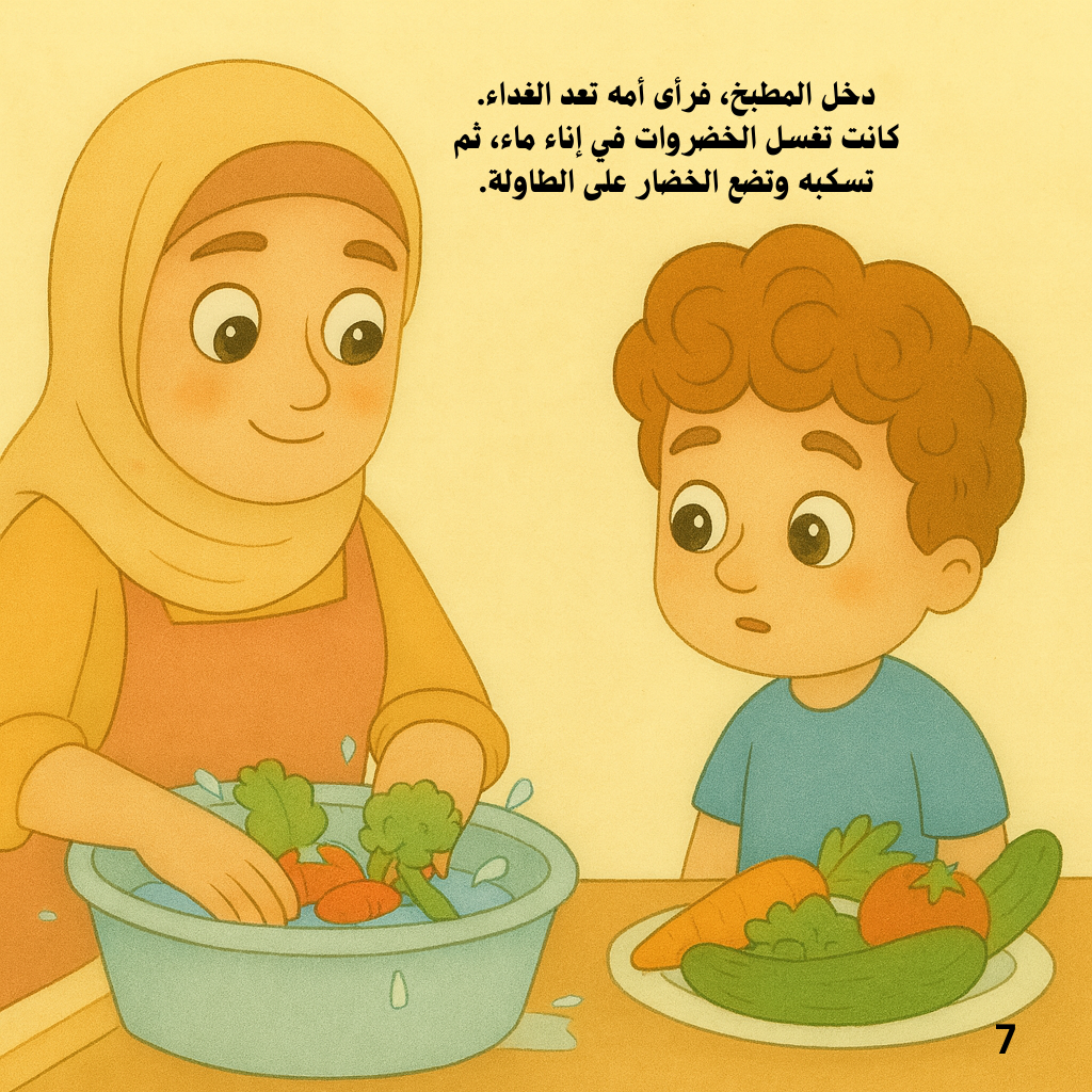 لا تُسرف في الماء – قصة تربوية هادفة من سلسلة حكايات المسلم الصغير