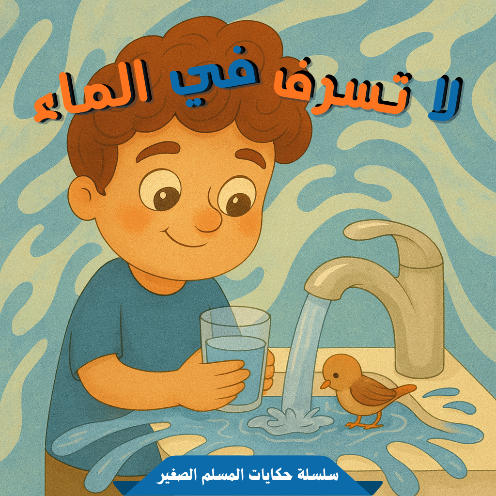 لا تُسرف في الماء – قصة تربوية هادفة من سلسلة حكايات المسلم الصغير